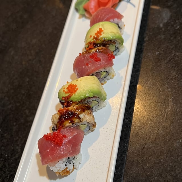 Fire Dragon Roll.