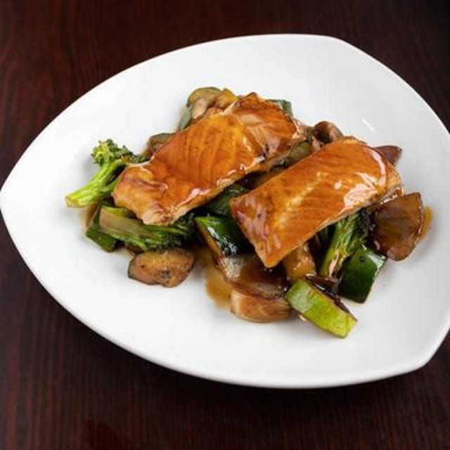 Teriyaki Salmon.