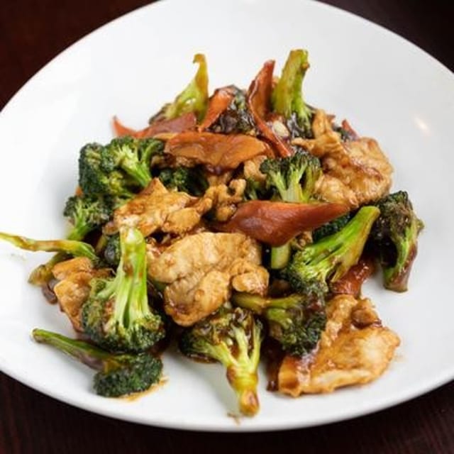 Chicken with Broccoli.