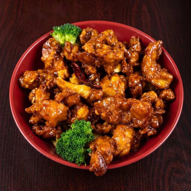 General Tso Chicken Lunch.