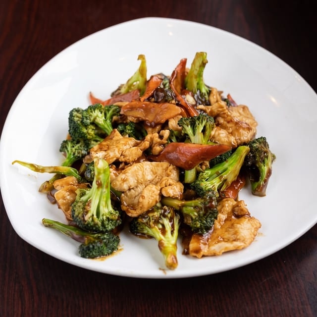 Chicken with Broccoli Lunch.