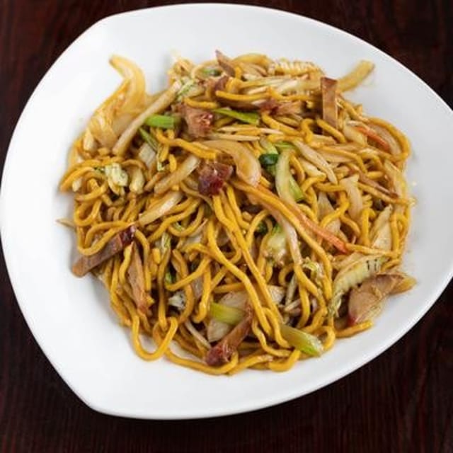 Roast Pork Lo Mein.