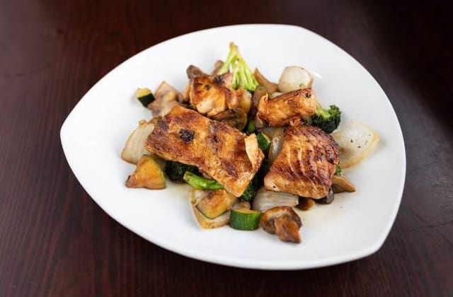 Side Hibachi Salmon.